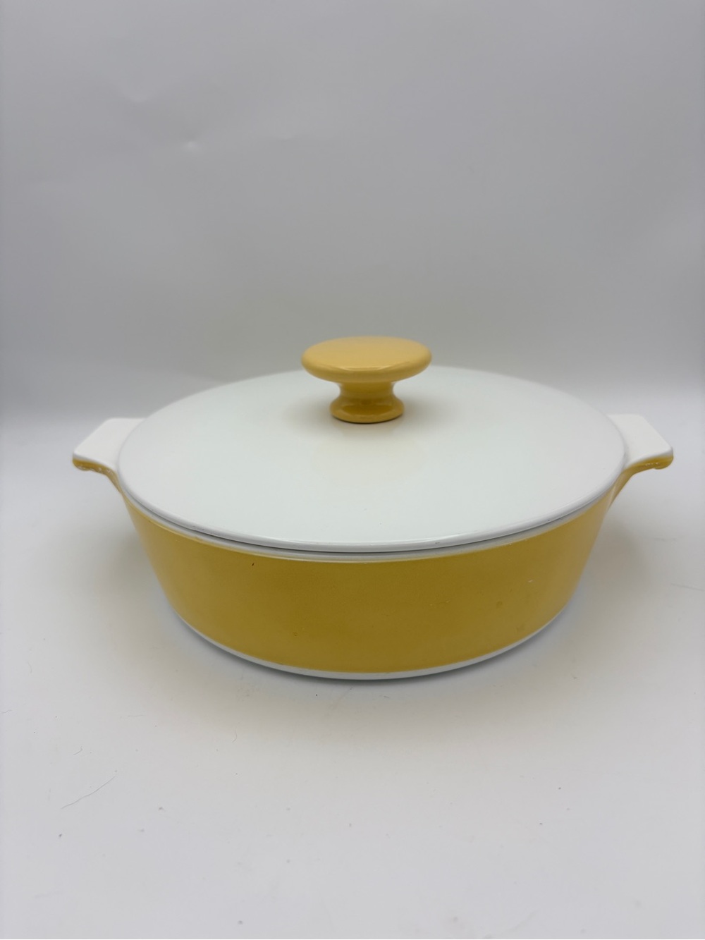 Vintage Corning Ware B-1-B 1 Qt Yellow Butterscotch Casserole Dish w/Lid